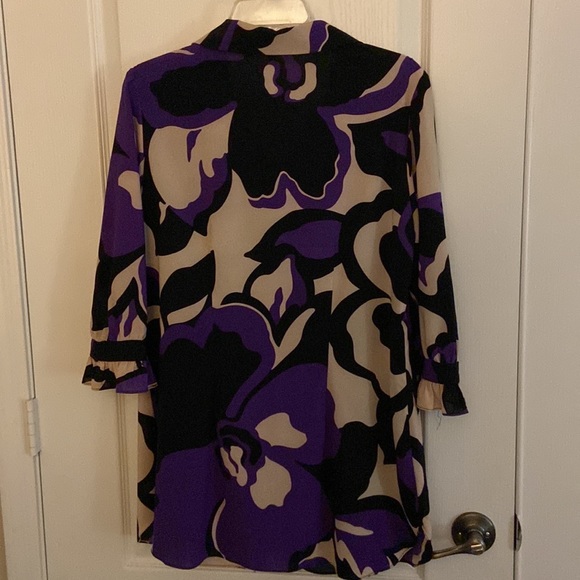 M. Kalan Large Multi Colored Tunic - Picture 1 of 7